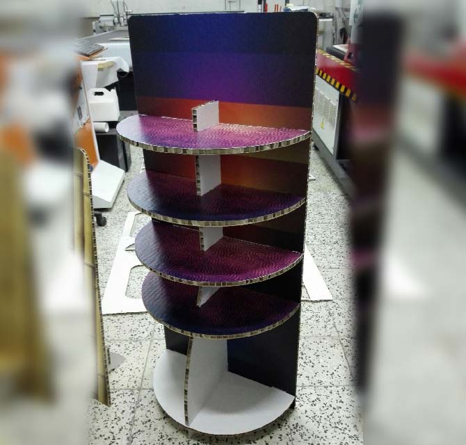 Semi Circle Display Stand